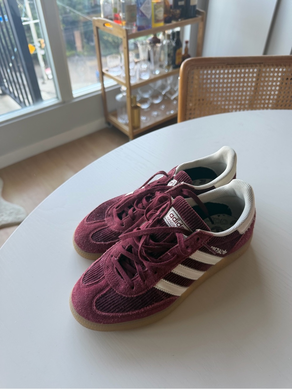 Adidas SPEZIAL - Burgundy with White Stripes